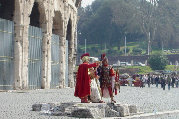 Roman warriors