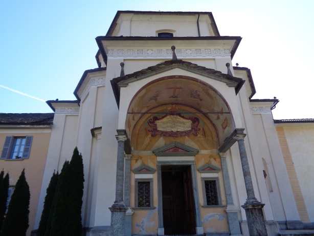 Der Eingang zur Wallfahrtskirche
