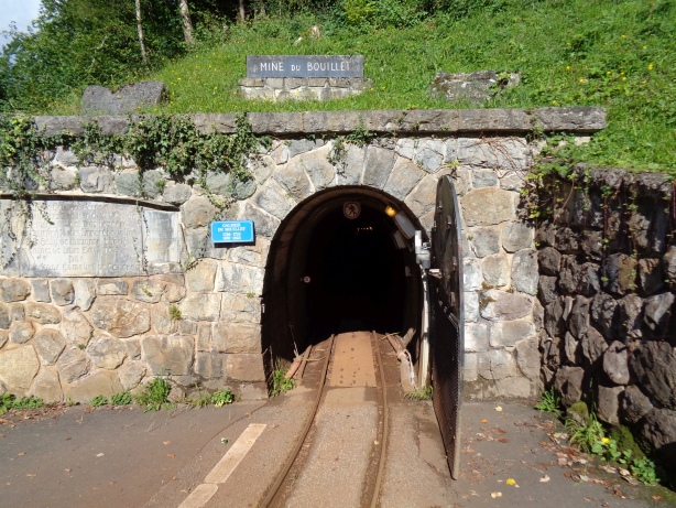 The entrance to the mine