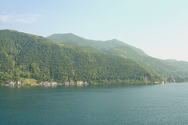 Die andere Seeseite vom Luganersee / Lago di Lugano