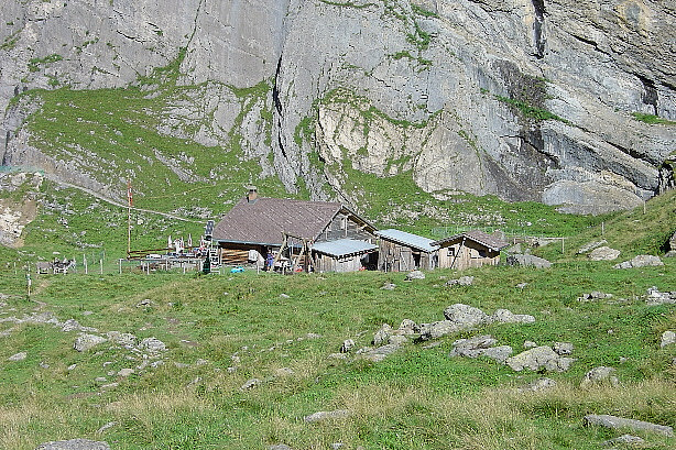 The old Stieregg hut (destroyed in May 2005)