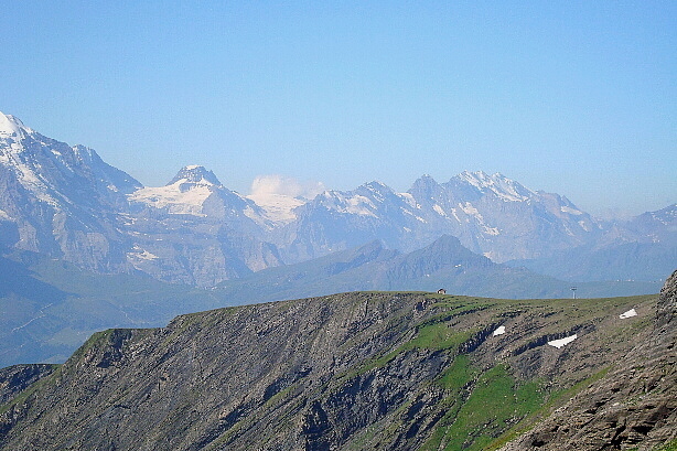 Tschingelspitz (3304m), Gspaltenhorn (3436m), Blüemlisalp (3660m)