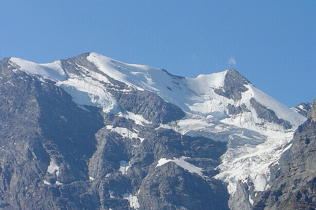 Morgenhorn (3623m) und Wyssi Frau (3650m)
