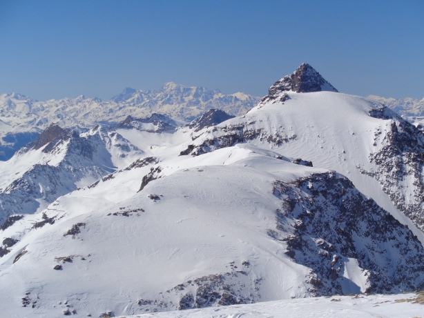 Mont Blanc (4802m), Hockenhorn (3293m)