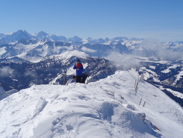 Summit of Fürstein (2039m)