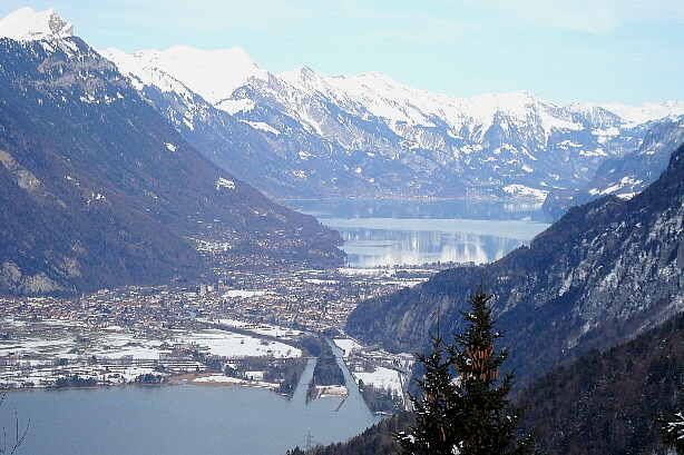 Lake Thun, Interlaken, Unterseen, Lake Brienz, Harder ridge, Augstmatthorn