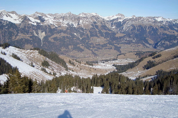 Looking to Simmen valley