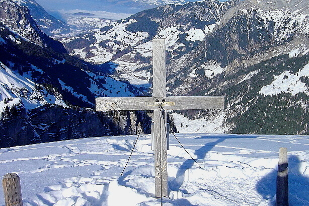 Gipfelkreuz Chistihubel (2216m)
