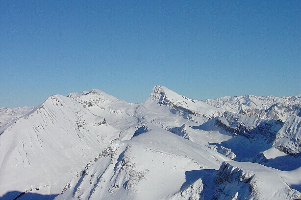 Wildgärst (2891m) und Schwarzhorn (2928m)