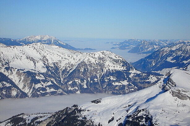 Höch Gumme (2205m), Pilatus (2118m), Wilerhorn (2004m)