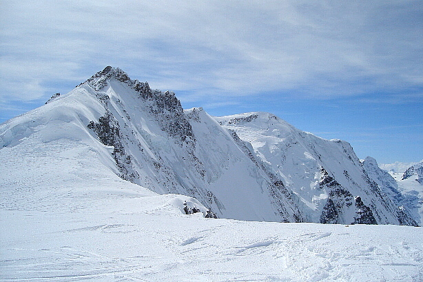 Gletscherhorn (3983m) und Äbeni Flue (3962m)