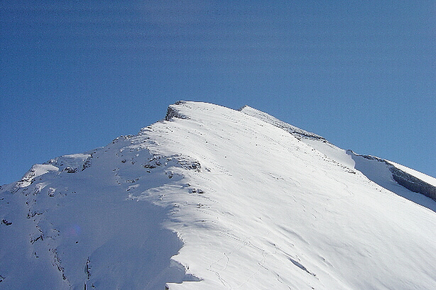 Ober Tatelishorn (2962m), dahinter die Altels (3624m)