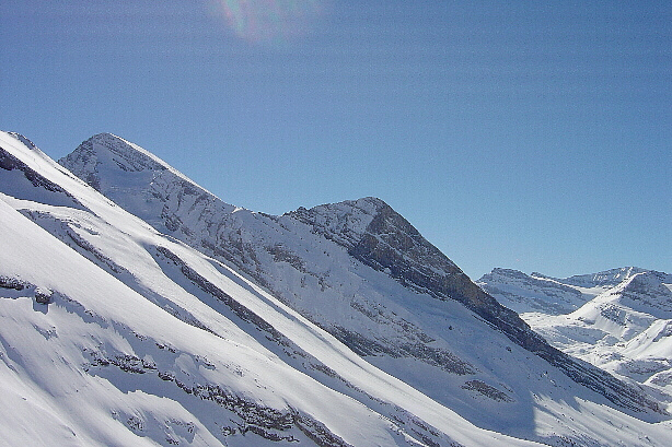 Rinderhorn (3448m) und Chli Rinderhorn (3003m)