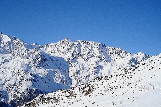 Balfrin (3795m), Schilthorn (3402m), Lammenhorn (3190m)