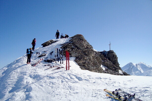 Gipfel Grossstrubel / Wildstrubel / Adelbodnerstrubel (3243m)