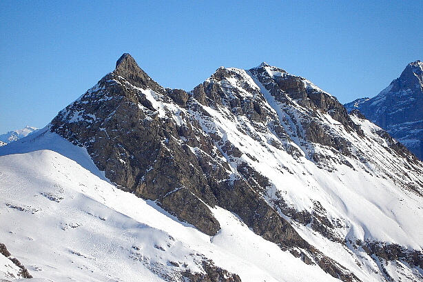 Simelihorn (2751m) und Reeti / Rötihorn (2757m)
