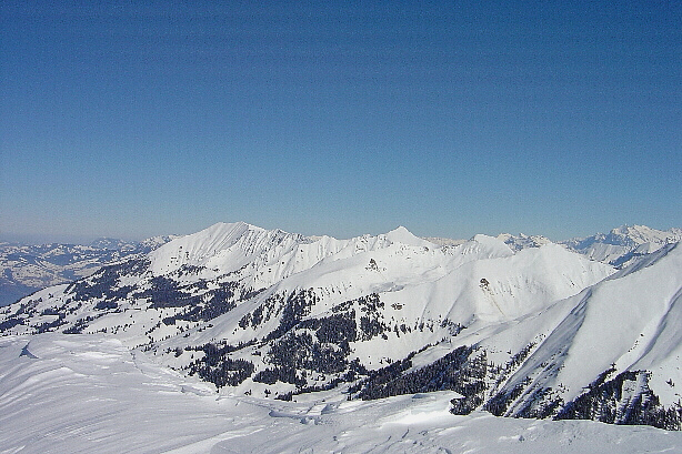 Niesen Range - Steinschlaghorn (2321m), Tschiparellenhorn (2397m), Schmelihorn (2312m)
