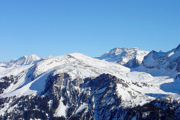 Lohner (3049m), Lauener Rothorn (2276m),  Wildstrubel (3244m)