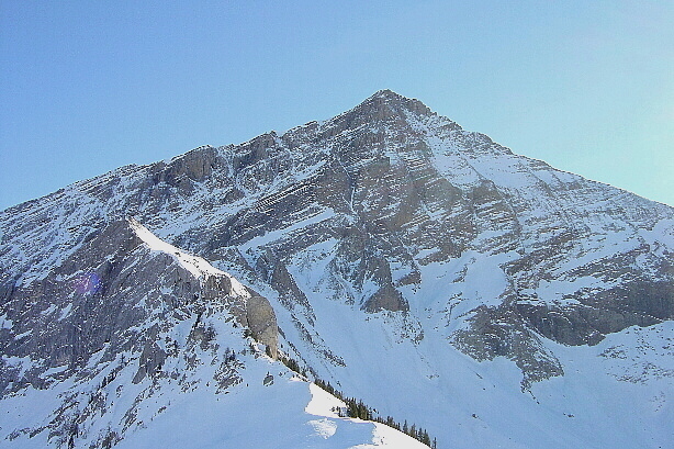 Spitzhorn (2807m) und Chlys Hüri (2213m) im Vordergrund