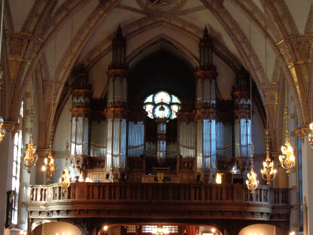 Interior view of Klara Church - Klara Kyrkan