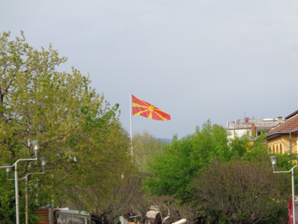 Mazedonische Fahne