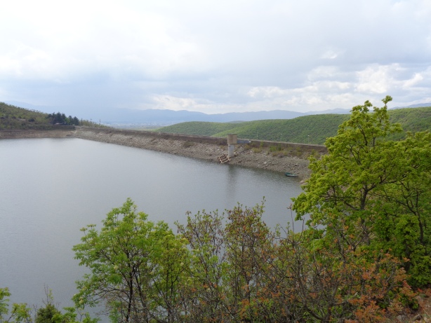 Lake Turija dammwall