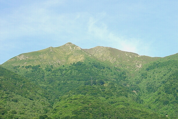 Secondary summit of Monte tamaro from Rivera