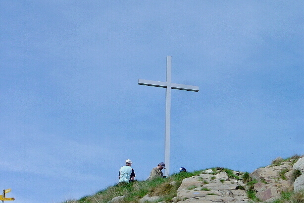 Summit cross of Monte Tamaro (1961m)