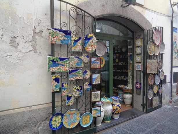 Ceramic shop in Vietri sul Mare