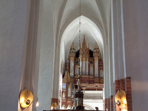 Interior view of Cathedral - Domkyrkan