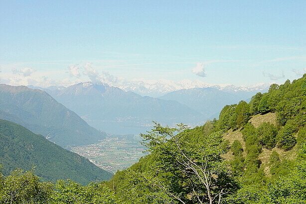 Plain of Magadino and Lago Maggiore