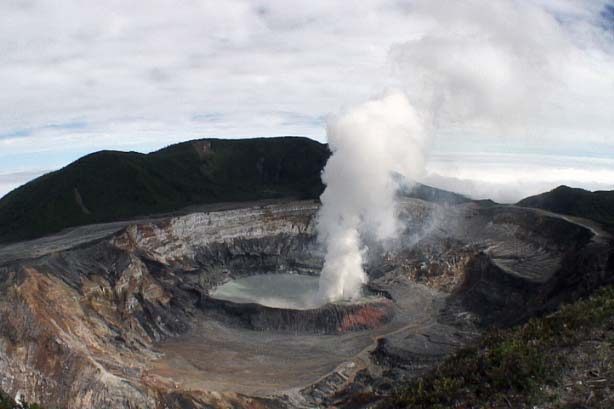 Krater Vulkan Poas (2708m)